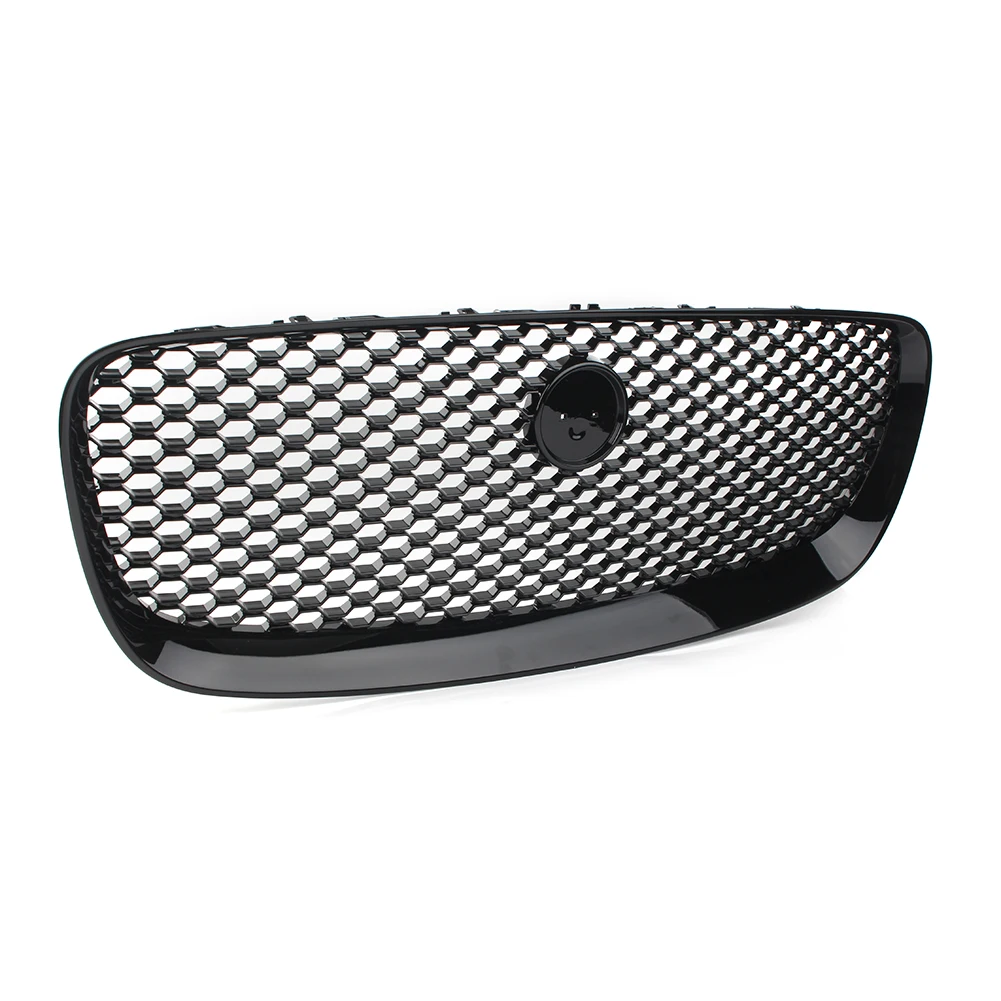 Передняя решетка радиатора автомобиля верхняя с капюшоном сетка-гриль для Jaguar