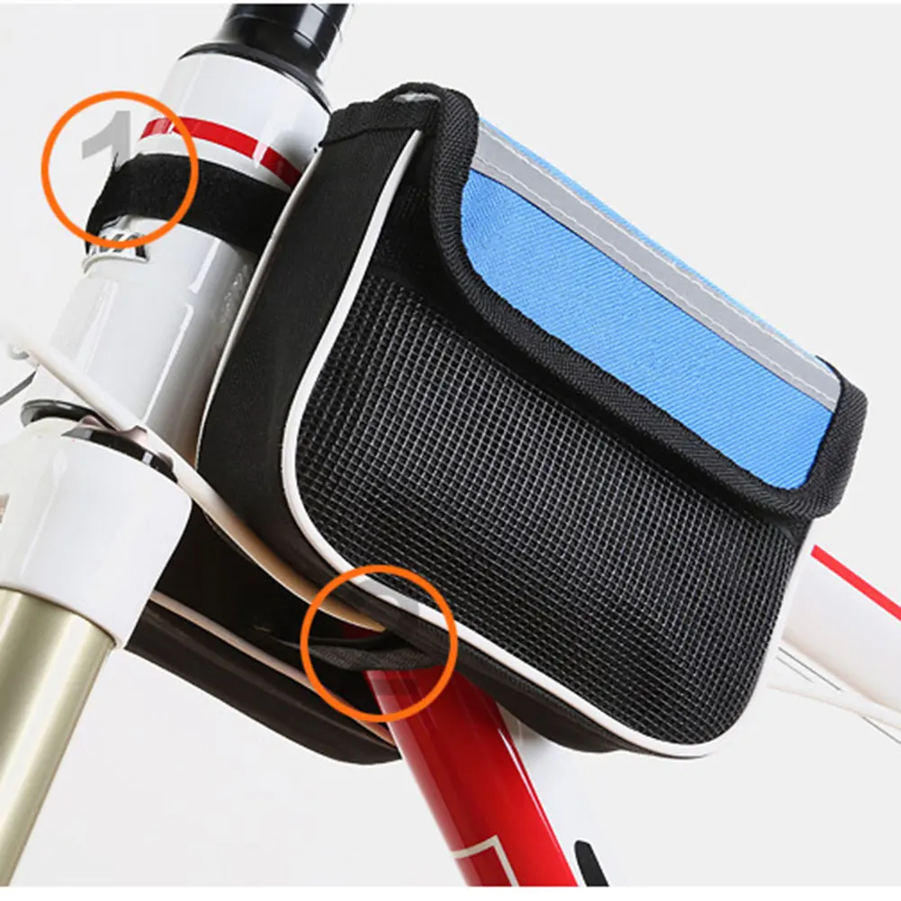 Новая велосипедная верхняя труба передняя сумка На открытом воздухе