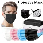 3-слойная одноразовая маска для лица с ушными петлями