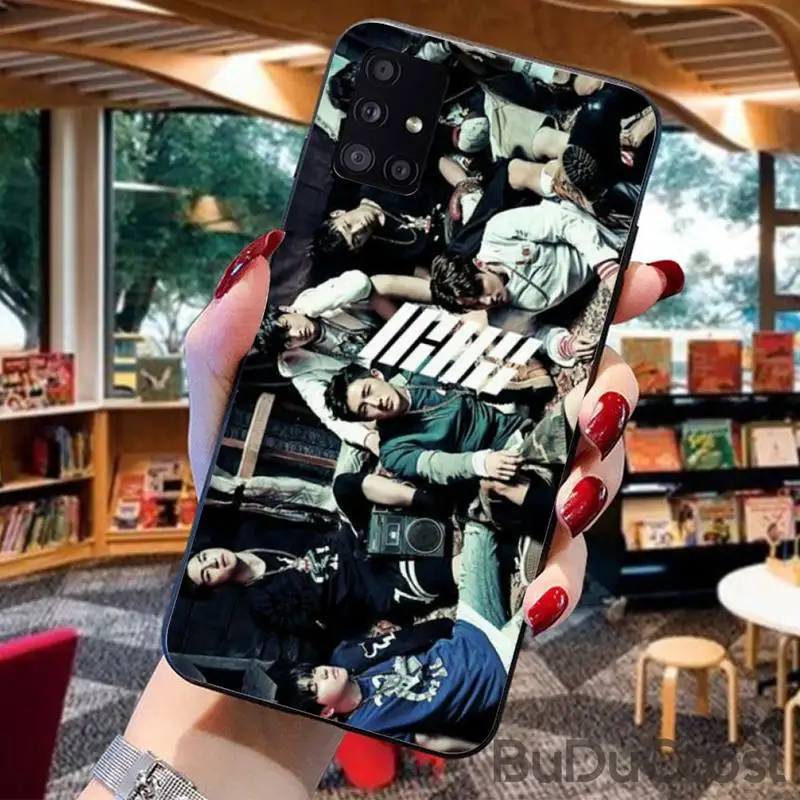 

Hrmes Boy group IKON Phone Case For For Samsung Galaxy A10 A20 A30 A40 A50 70 A10S 20S A2 Core C8 A30S A50S A31