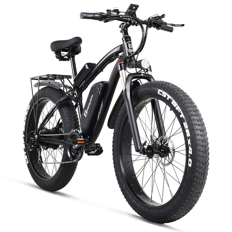 Preise Elektrische Schnee Bike 1000W Öl Brechen 48V 17ah Elektrische Fahrrad Erhöhen 26-zoll Fett Reifen Ebike