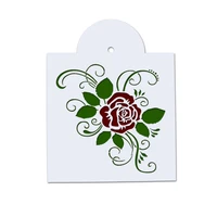rose stencils painting template wall scrapbooking photo album embossing office school supplies graffiti drawing board reusable