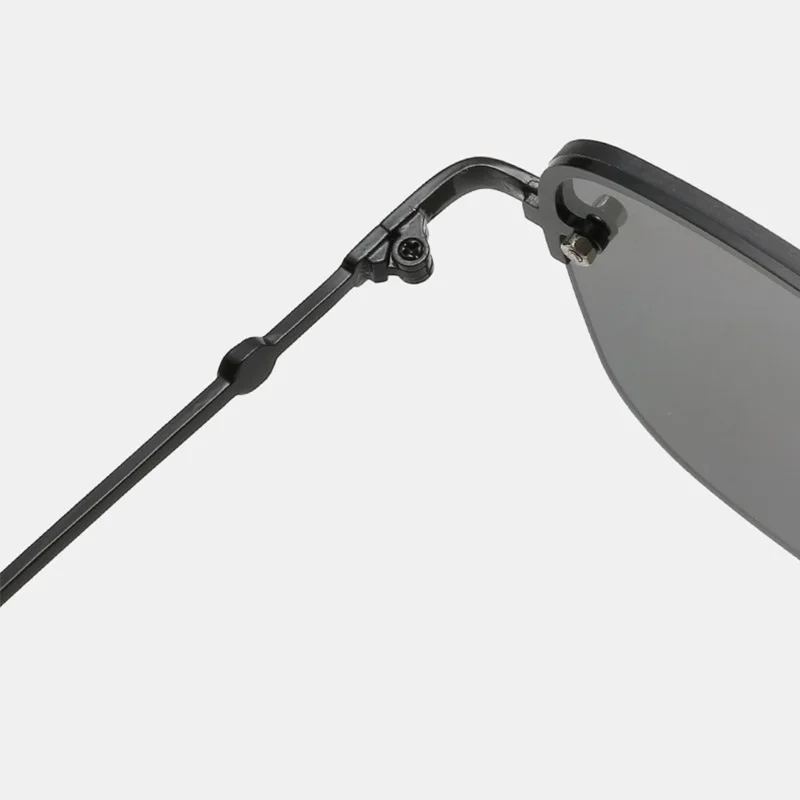 Модные розовые солнцезащитные очки без оправы женские брендовые роскошные