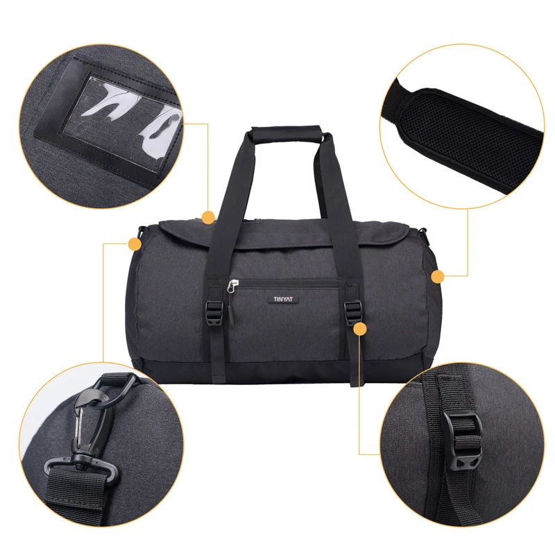 Фитнес тренажерного зала спортивная сумка ткань Оксфорд износостойкий большой