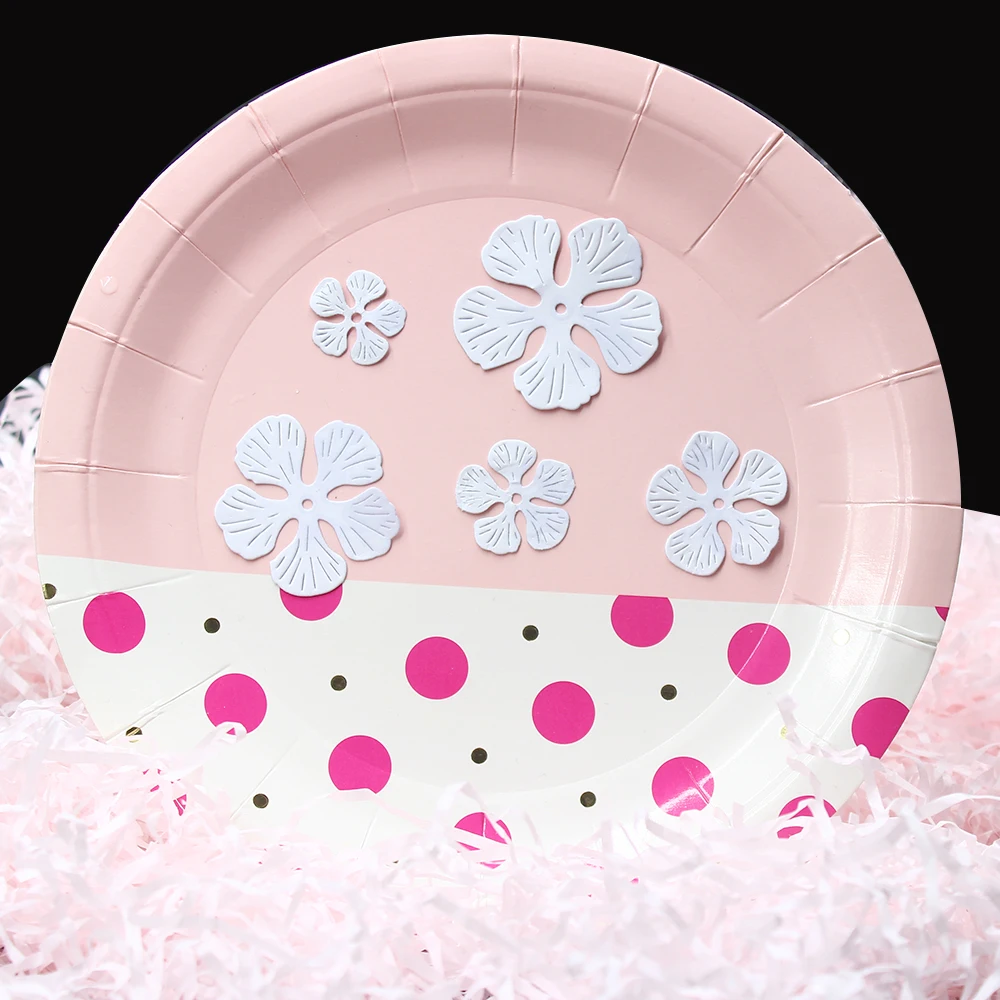 Трафаретная пресс-форма новинка Платье с цветочным узором на Рождество 5 шт.