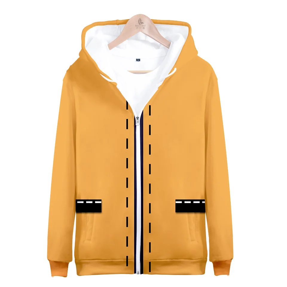 

Ikishima Midari Gambling Cartoon Kakegurui Japanese Anime Sweatshirt Women Harajuku Zipper Pullovers Hoodie Streetwear