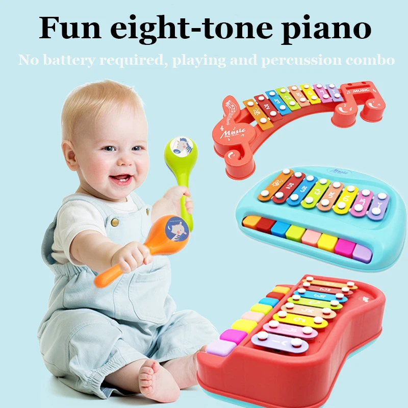 

New Music Enlightenment Octave Hand Knocking on The Piano Children's Musical Instruments Toys Early Education Educational Toys