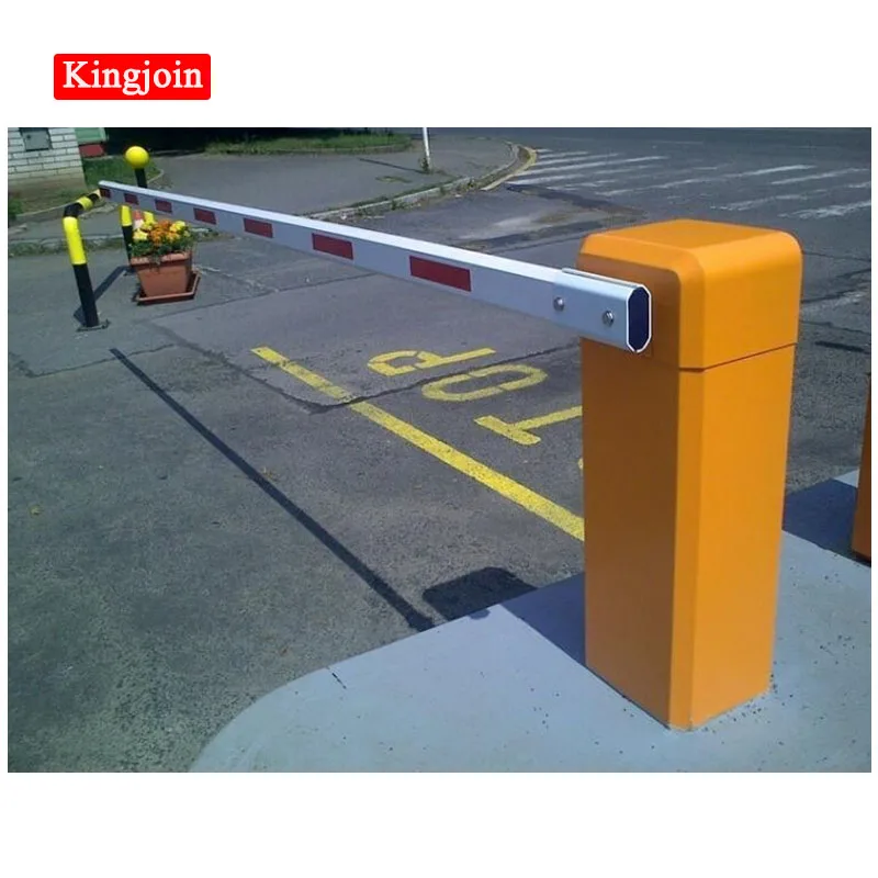 Remote control door arm mechanical automatic parking door fence DIY 3-5m boom electric parking arm, opening time is 6 seconds
