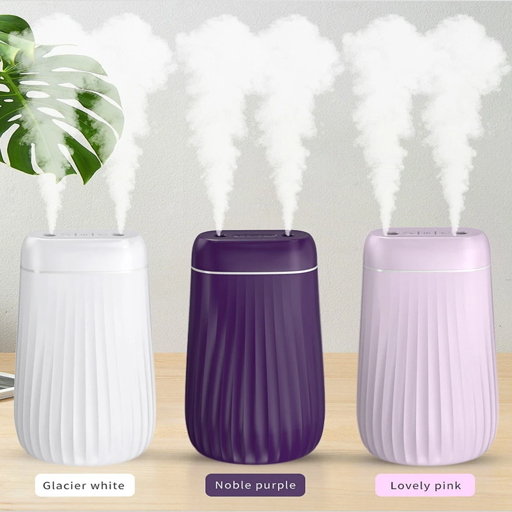 

YANKE Air humidifier 1L large capacity ultrasonic aromatic essential oil diffuser, equipped with USB humidifier.