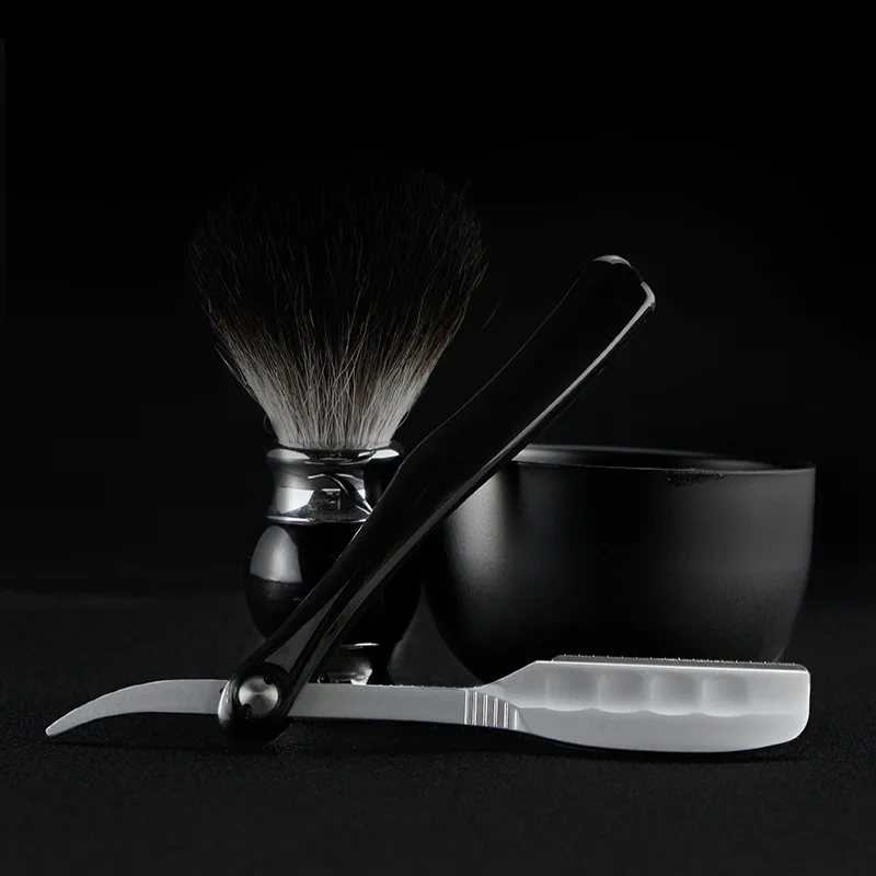 Japanese Manual Folding Hair Razor Holder Stainless Steel Shaving Eyebrow Knife For Feather Blade Hairdressing Tool G1221 | Красота и