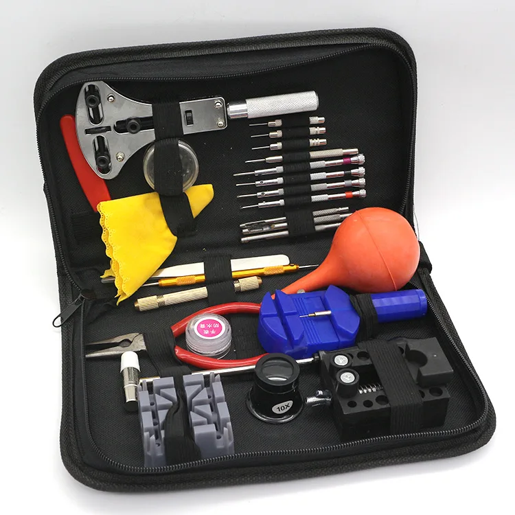 Набор инструментов для часов 27 шт. батарейка аксессуары ремонта набор инструмент