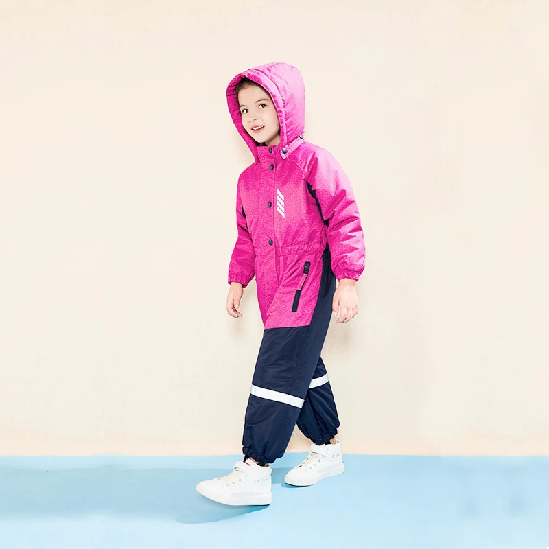 Детский лыжный костюм для мужчин и женщин детский плотный хлопковый Хак