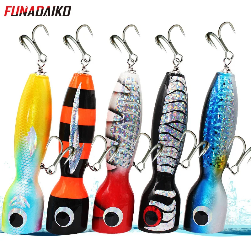 

Деревянная рыболовная приманка FUNADAIKO, 125 г/175 мм