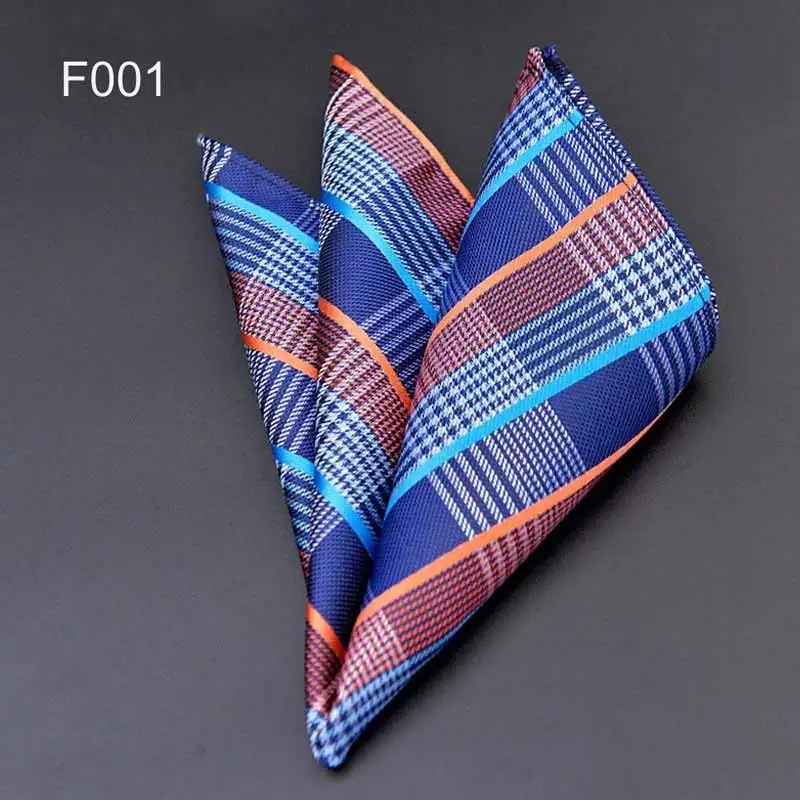 Роскошный мужской шелковый носовой платок в горошек клетку с пейсли жаккардовый