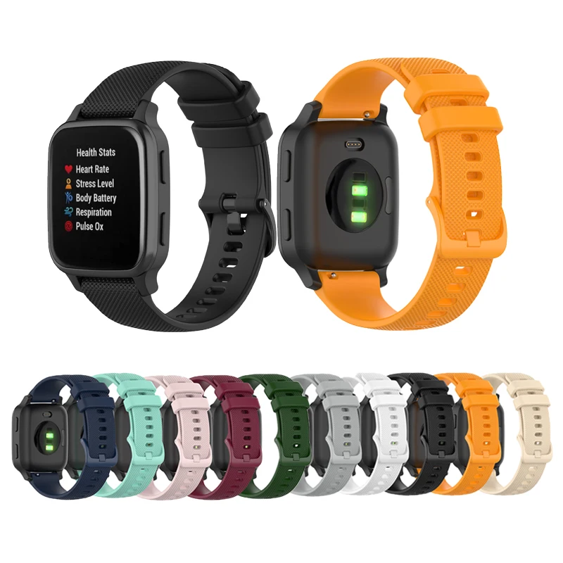 

For Garmin forerunner 645 245 band sports silicone replacement wristband watchband bracelet strap for forerunner245 smart watch