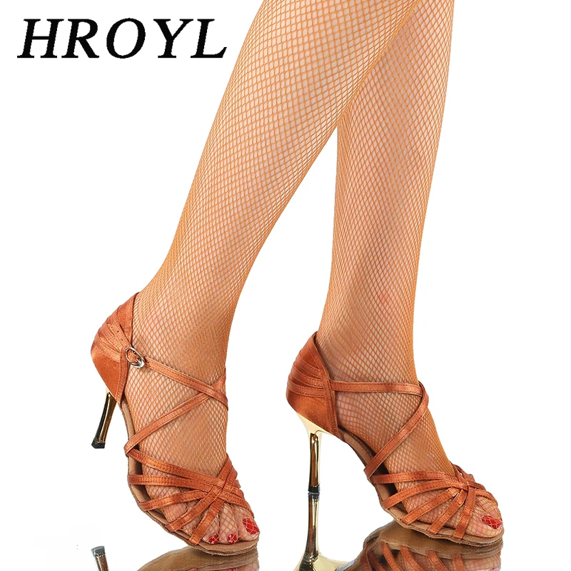 Женские туфли для латиноамериканских танцев профессиональные атласные бальных