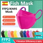 5-100 шт. ffp2 mascarilla fpp2, однородная маска для взрослых KN95, маска для лица CE, маска для лица, защитная маска, маска для лица