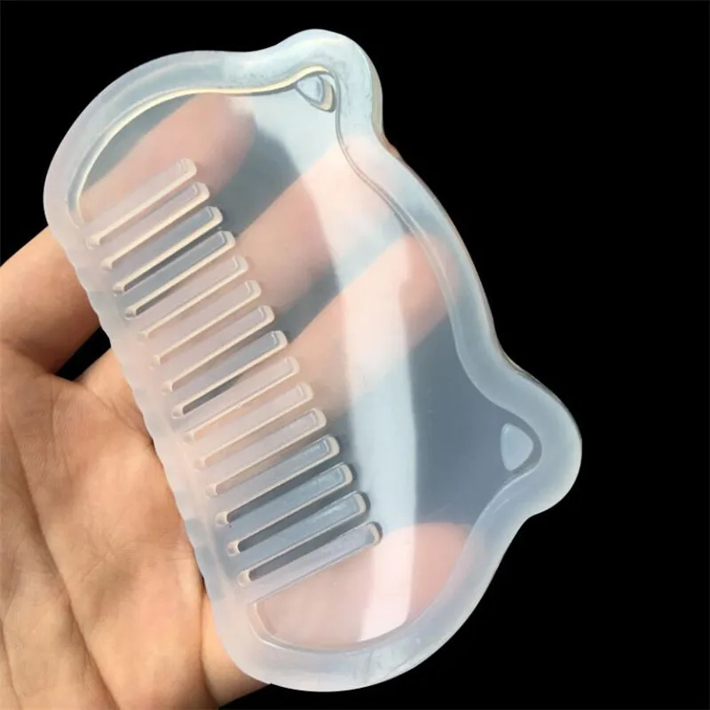 Расческа прозрачная эпоксидная смола для рукоделия 2 формы | Дом и сад