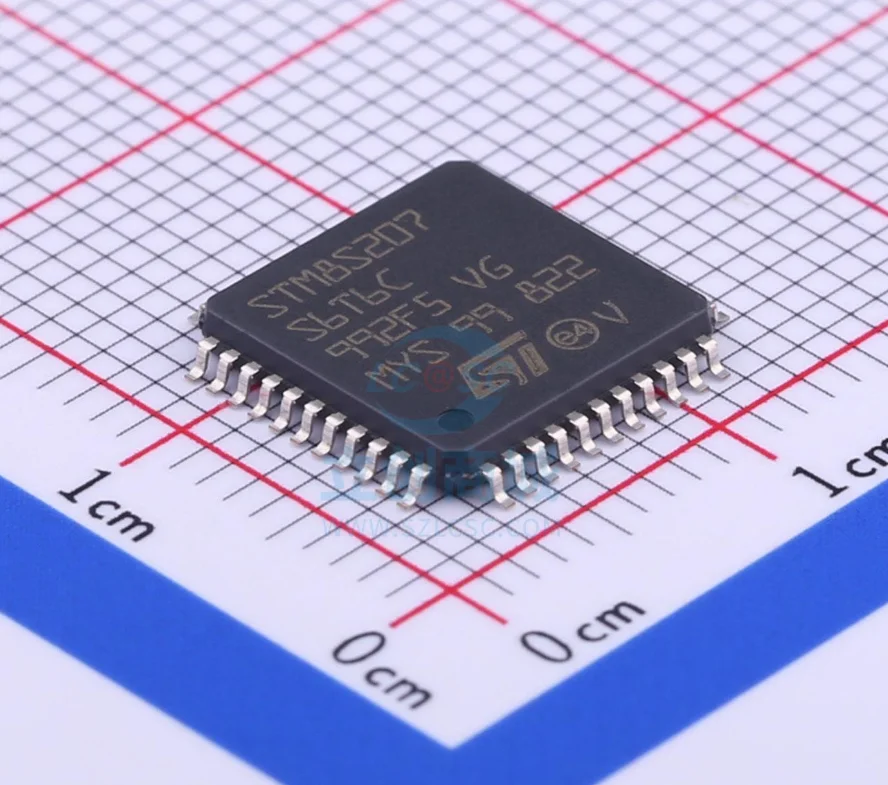 

STM8S207S6T6C Package LQFP44 Brand new original authentic microcontroller IC chip