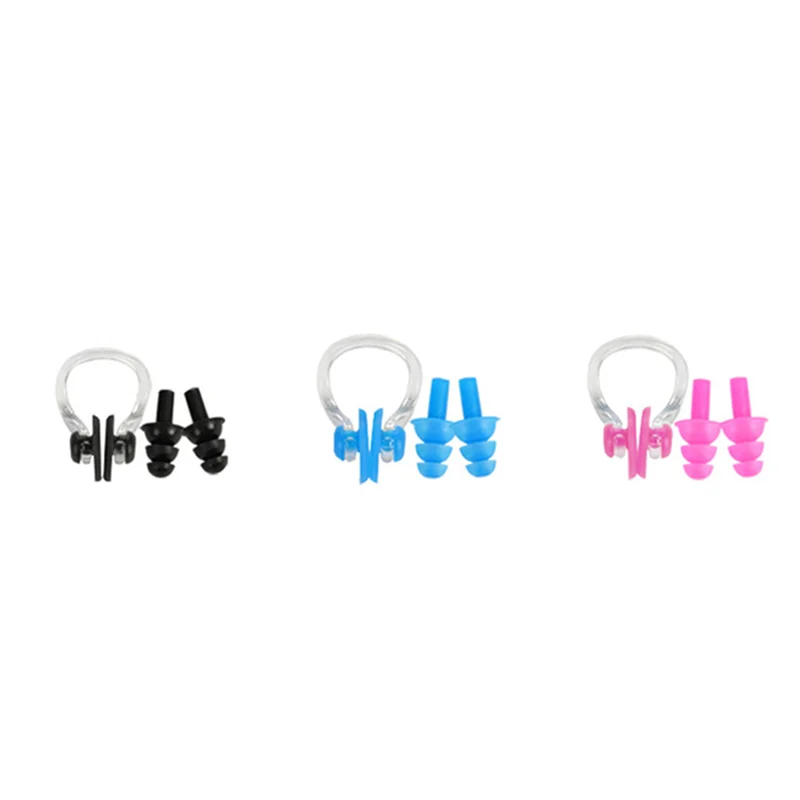 

Swimming Goggles Swim Eyewear Anti-fog Waterproof Swim Cap Earplug Equipment for Men Women Kids Adult Pool Glasses