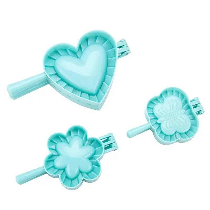 3 шт. в форме бабочки Пластиковые пельменей пресс инструменты бытовой Набор форм