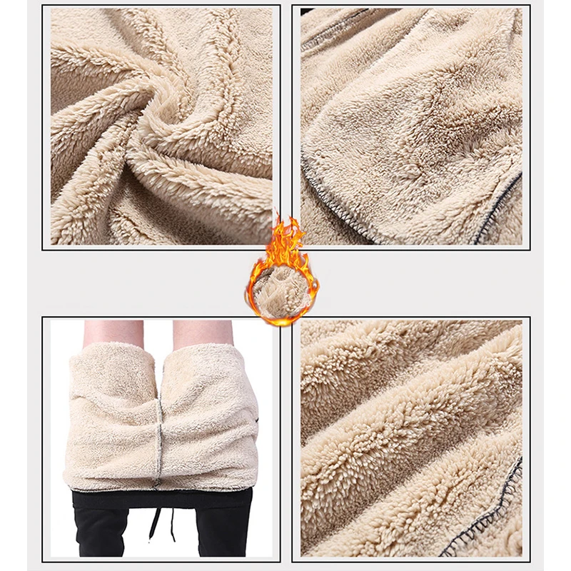 Мужские спортивные брюки 6XL зимние облегающие мужские с бархатной подкладкой