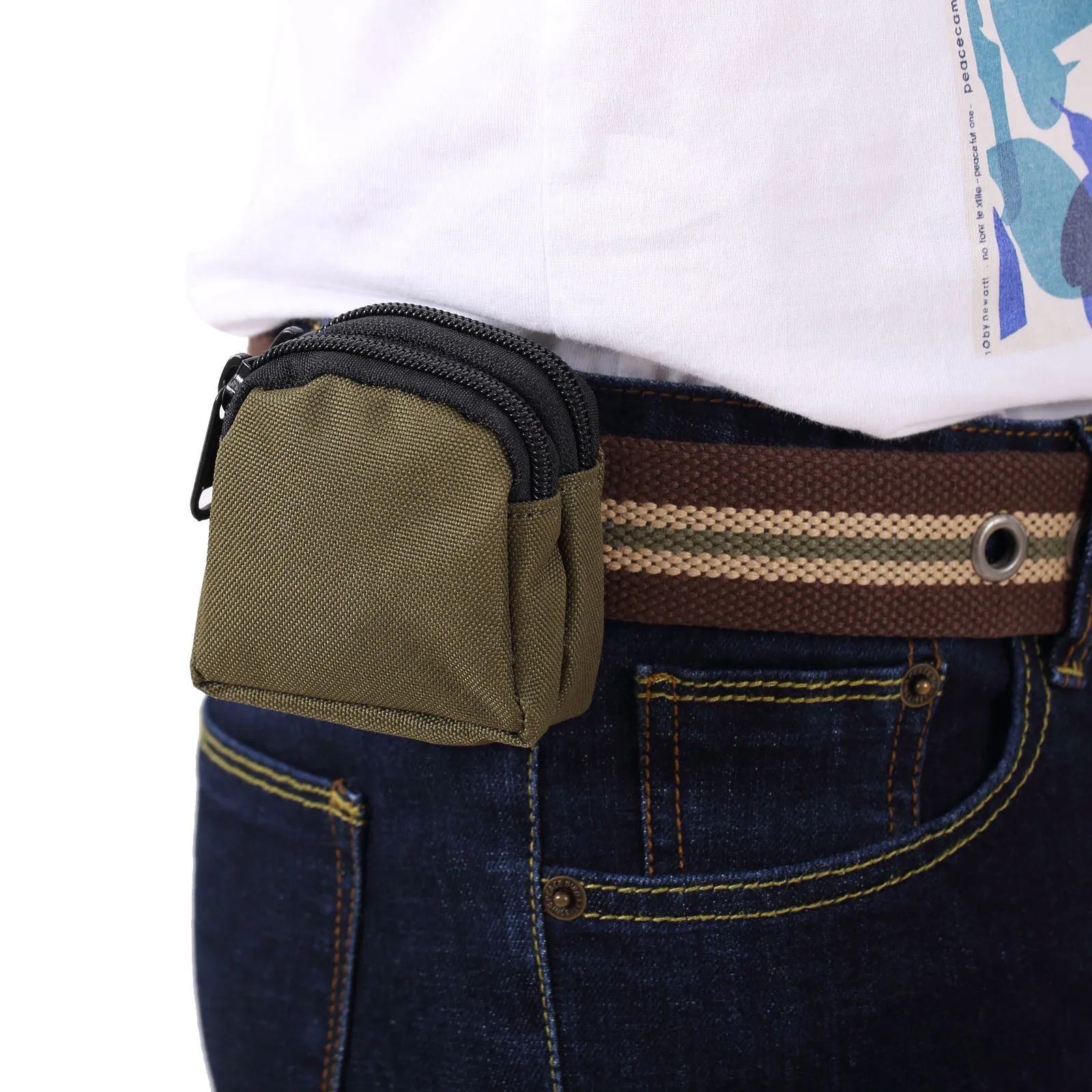 Тактическая Сумка мини поясная сумка военная техника Молл Практичный чехол для