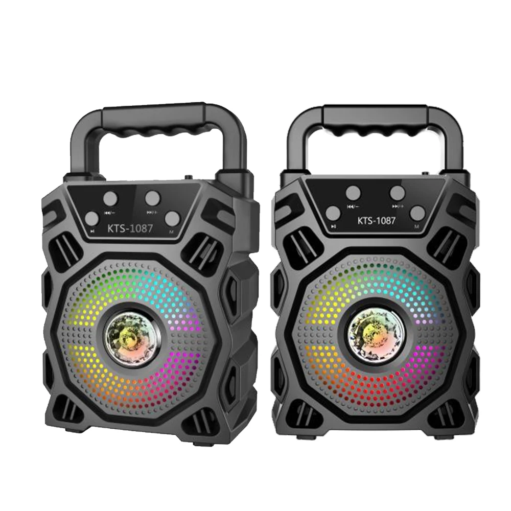 Портативная беспроводная Bluetooth колонка с большим звуком стерео FM радио