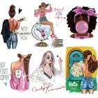 ТЕРМОколготки Vetement, модные женские термопереводные наклейки, Бабочка, духи, женское железо, переводные наклейки для одежды