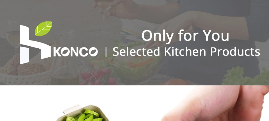 Konco Ланч-бокс Bento box для студентов, офисных работников, двухслойный микроволновый нагревательный ланч-контейнер, контейнер для хранения еды