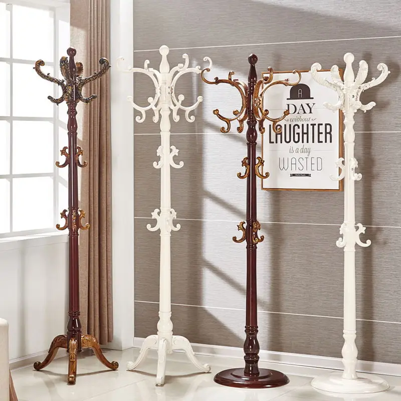 Твердые деревянные вешалки посадки для спальни простой современный фойе одежды|