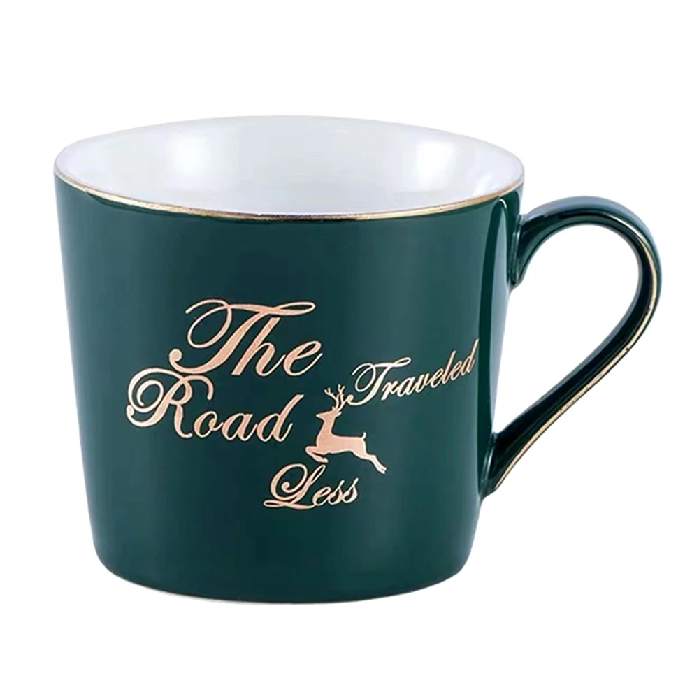 Европейские кофейные кружки креативная керамическая чашка для молока и чая пары