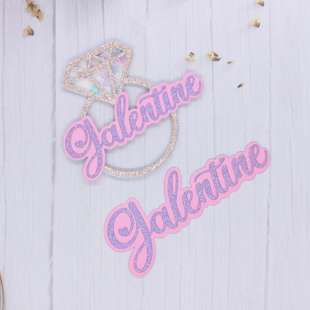 

YPPcraft бриллиантовое кольцо шейкер металлические режущие штампы трафареты для «сделай сам» Скрапбукинг декоративное тиснение «сделай сам» ...