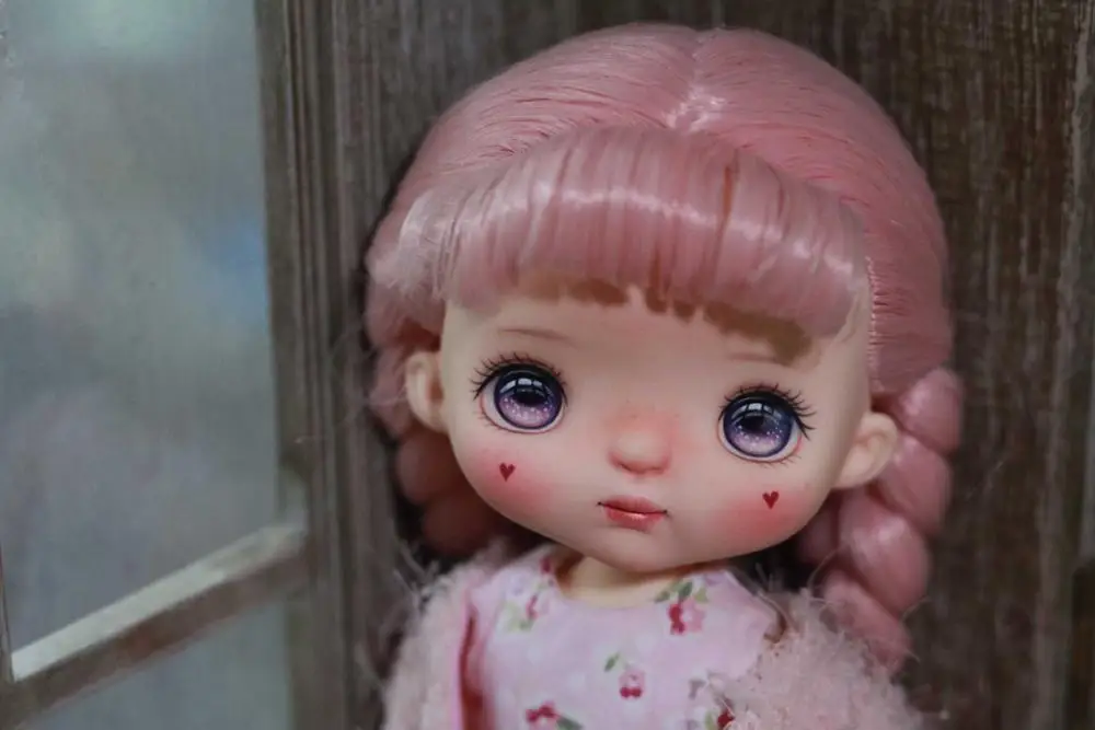 Индивидуальное лицо для кукольных кукол куклы 16 см такие как волосы могут