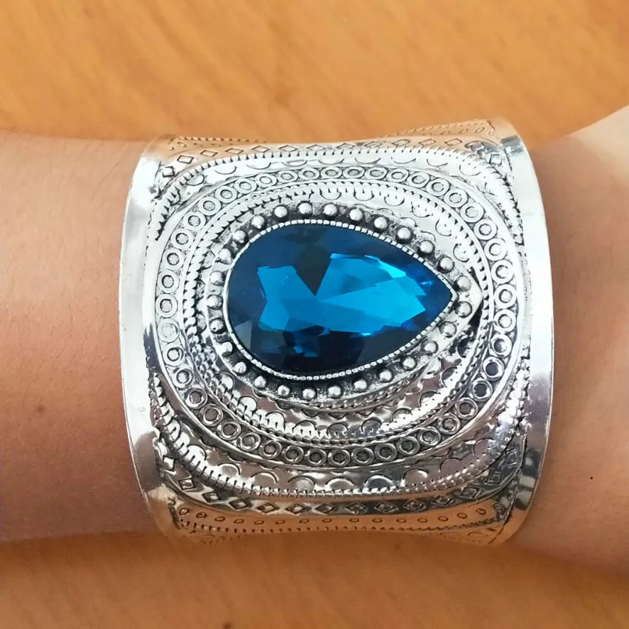 Браслет-манжета Vntage из серебра 925 пробы