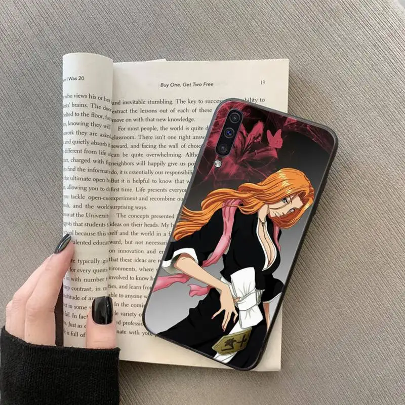 

anime bleach Inoue Orihime Matsumoto Phone Case For Samsung galaxy S 7 8 9 10 20 edge A 6 10 20 30 50 51 70 note 10 plus