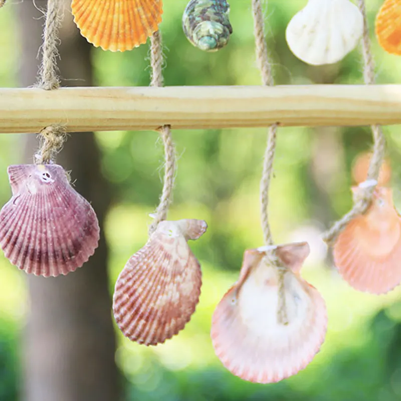 Креативная натуральная раковина гобелен домашнее украшение для стен дверная