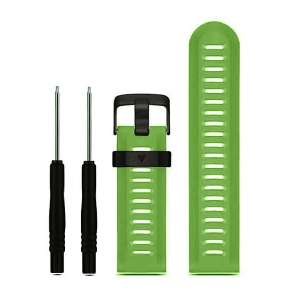 

2021 New 26mm Outdoor Sports Soft Silicone wrist Strap Watchband Replacement bracelte watch for Garmin Fenix 5X 6X 3 3HR Watch
