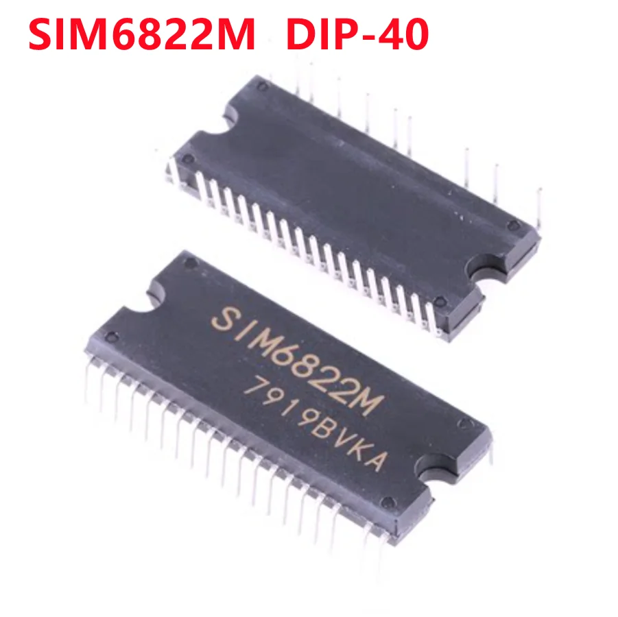 

SIM6822M DIP-40 400V/5A high voltage 3-phase motor driver chip integrated circuit semiconductor