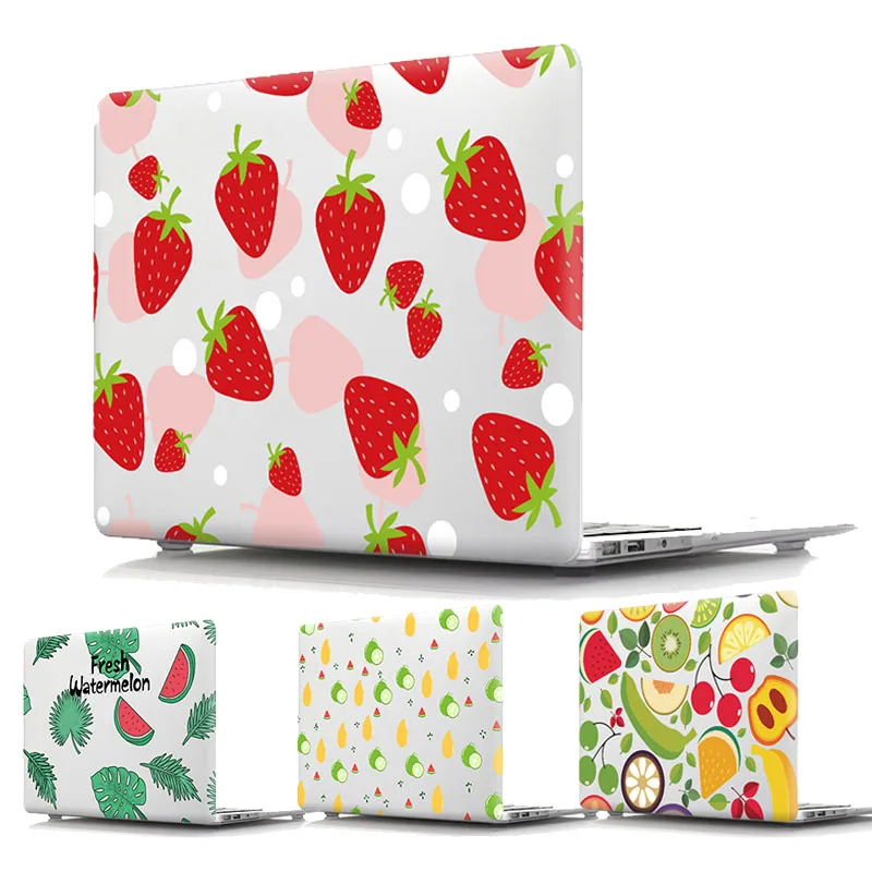 Чехол для ноутбука с рисунком фруктов Mac Book Pro 13 15 Touch Bar A1706 A1708 A1989 милый чехол|Сумки