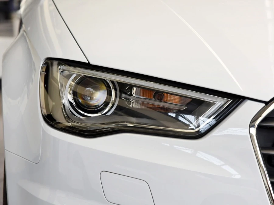 Для AUDI A3 2013- объектив головной светильник прозрачный корпус абажур объектив светильник Прозрачный стеклянный автомобильный светильник защитный чехол