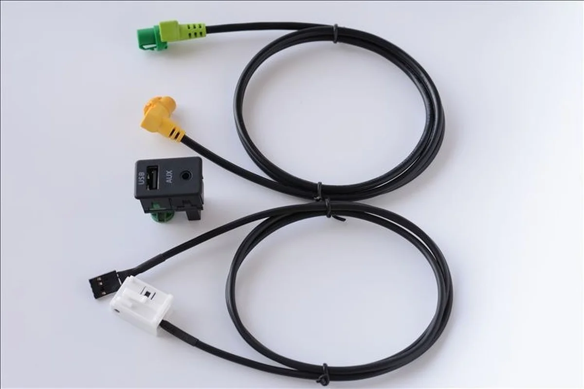 

Кабель-переключатель RCD510, RNS315, RCD310, Автомобильный USB-адаптер AUX для VW Golf 5, 6, MK6, Jetta 5, MK5 кролик Сирокко
