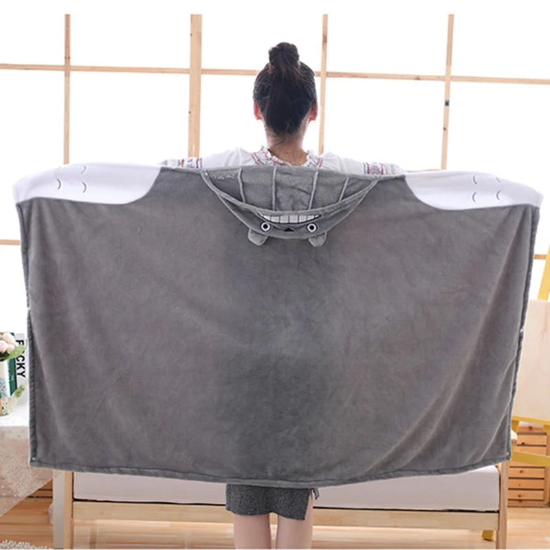 Новинка плюшевая игрушка набивное одеяло Тоторо с кондиционированием