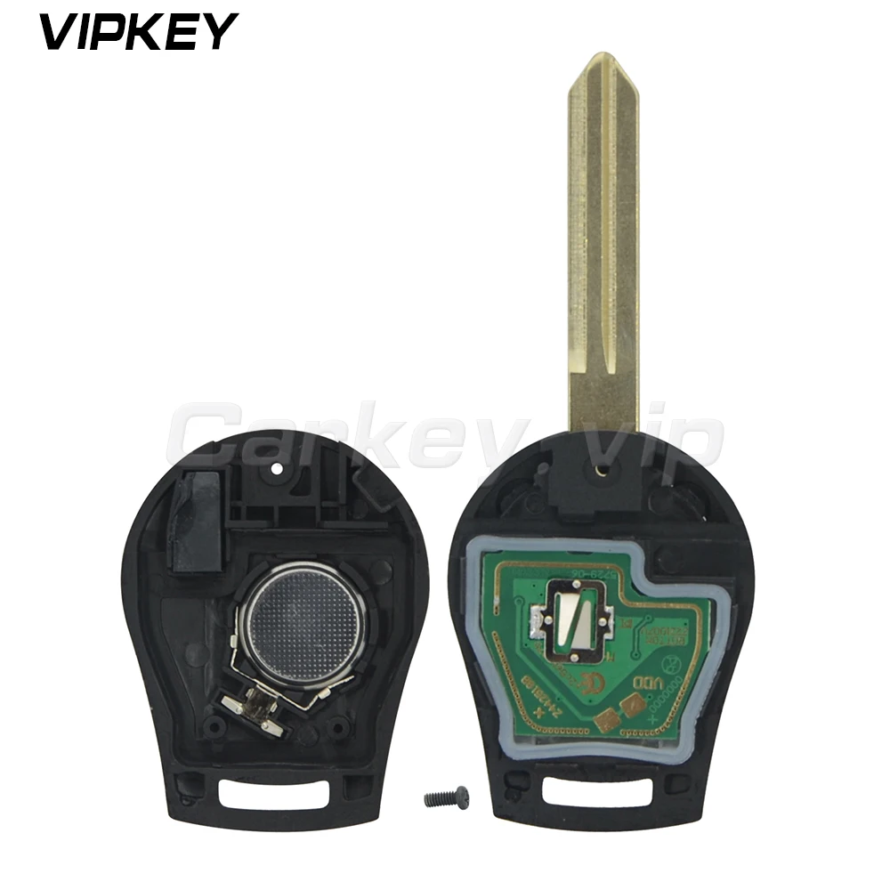 Дистанционный ключ CWTWB1U751 3 кнопки 434 МГц с чипом ID46 паникой для Nissan Cube Rogue Juke Versa 2008