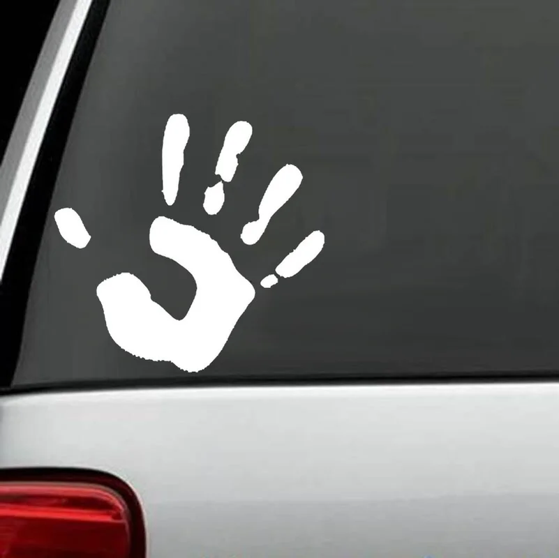 12cm*10cm Palm Print Car Stickers and Decals | Автомобили и мотоциклы
