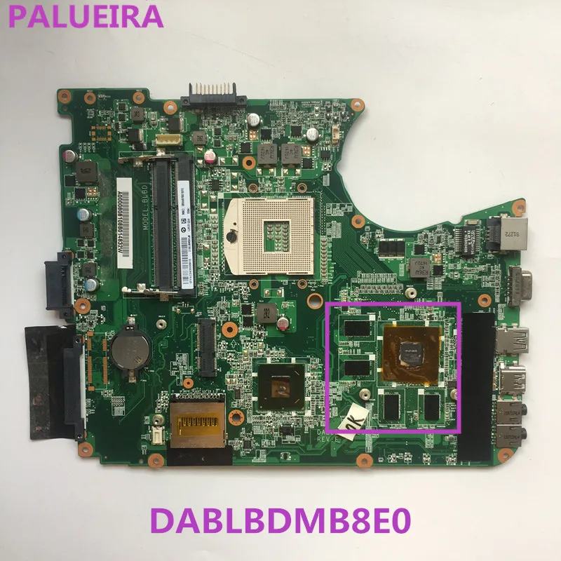 Материнская плата для ноутбука Toshiba L750 L755 материнская A000080810 DABLBDMB8E0 DDR3|Материнские