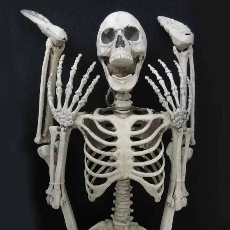 Хэллоуин ужас реквизит скелет призрак дом тайная комната пластик новый год