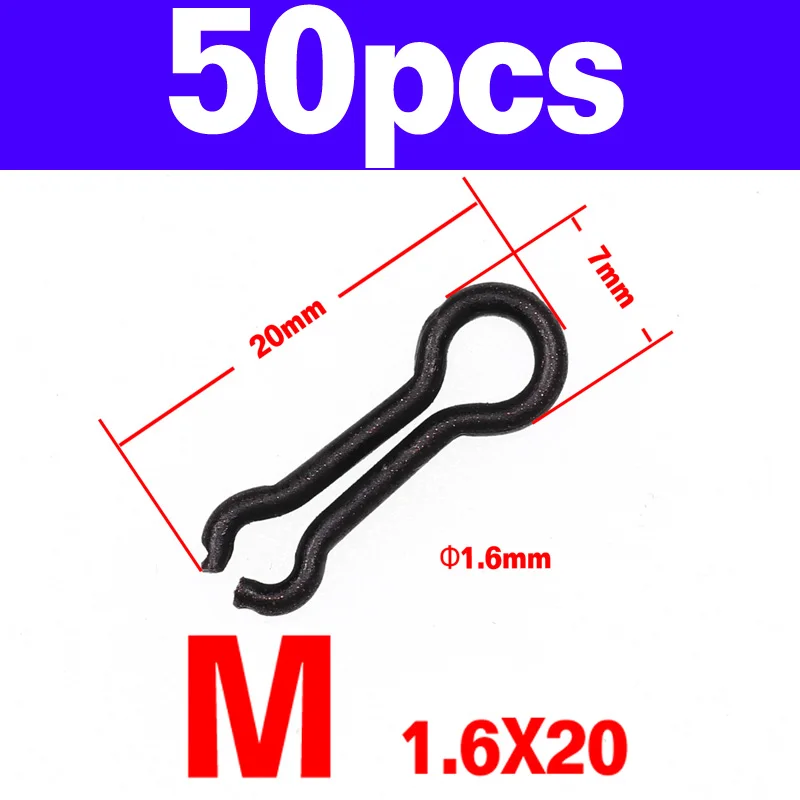 Size M 50pcs Wifreo 50/100PCS Карп рыболовное Грузило Глаза люверсы латунь кольцо рыболовное грузило пресс-форм грузила провода глаза грузило, высокое качество люверсы привести глаза - Цвет: Size M 50pcs
