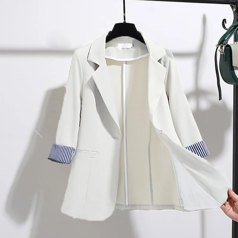 Маленький пиджак женский весна-лето 2021 Новый корейский стиль Тонкий