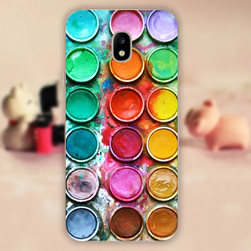 Чехол для Samsung J3 2017 J330 J330F 5 0 дюйма бампер из ТПУ силиконовый мягкий чехол Galaxy J 3